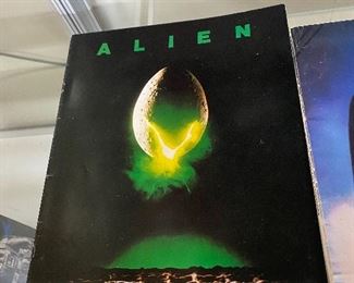 Vintage "Alien" Movie Program