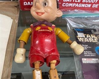 1930's Walt Disney Ideal Novelty & Toy Co. Jointed Wooden Doll