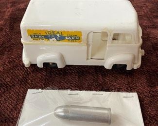 Vintage Ideal Dairy Plastic Milk Van