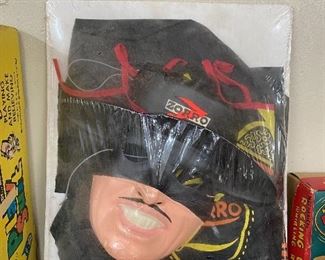 Vintage Zorro Halloween Costume with Mask