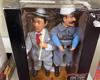 Abbott & Costello Animated "Whos on First" Figures in Box