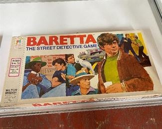 Milton Bradley Baretta Street Detective Board Game 