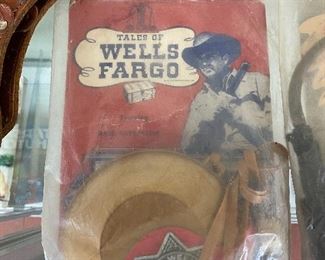 Tales of Wells Fargo Cowboy Set in Original Packaging