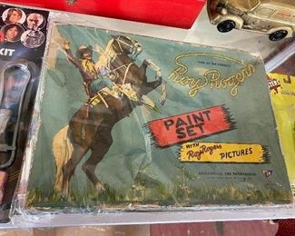 Old Roy Rogers Paint Set in Original Box