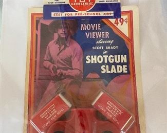 Shotgun Slade Movie Viewer Scott Brady in Package