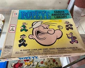 Milton Bradley Popeye Career Awareness Library