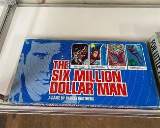 Parker Brothers The Six Million Dollar Man Board Game