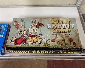 Early Parker Brothers Bunny Rabbit Game in Box