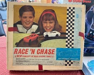 1965 Gabriel Race 'N Chase Road Racing Set