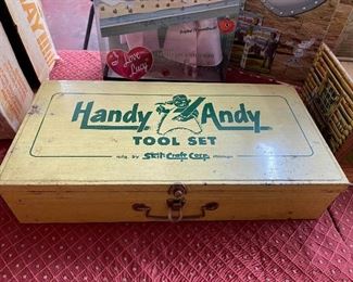 Handy Andy Tool Set with Contents