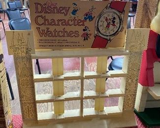 Rare Vintage Bradley Walt Disney Character Watch Store Display