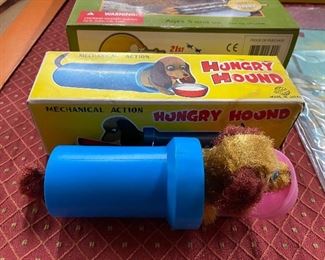 Mechanical Action Hungry Hound in Original Box