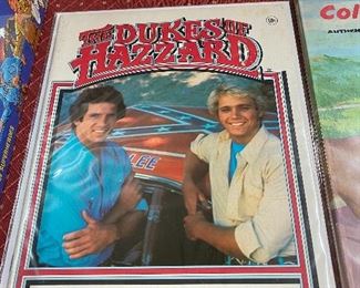 The Dukes of Hazzard Coloring Books