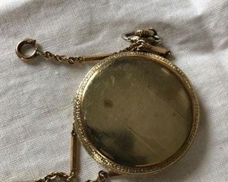 Gold Filled Illinois Congressional 21 Jeweled Pocket Watch, 1925 $100 (Photo 2/3)