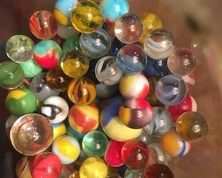 Couple hundred 1950/60's or Older Marbles--Nice!