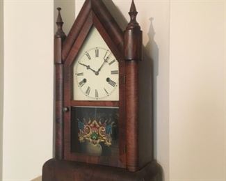 Mantel Pendulum Clock--Ornate and Good Lookin'!