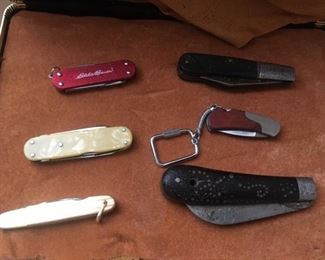 Older and Newer Pocket Knives--including Antique? Greek Souvenir!
