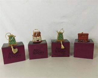 Lot of 4 Just The Right Shoe Accessories by Raine - Carved Heel Matching Purse, You Animal You Matching Purse and In Scale Matching Purse