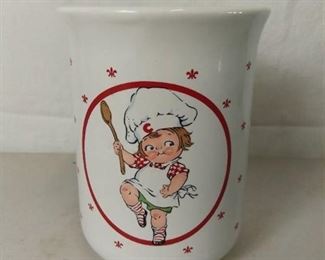 Campbells Soup Ceramic Kitchen Utensil Holder