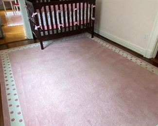 BABY ROOM RUG AND FURNISHINGS