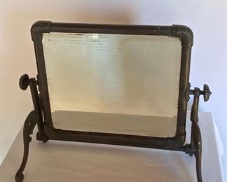 Antique Iron Dressing Table Mirror MB 1. Available ONLINE ONLY @ www.scavengersparadise.com Please read all Terms & Conditions before purchasing.