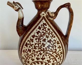 Earthenware Ewer w/Dragon - K12.