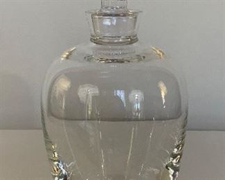 Barbara Barry for Wedgwood "Curtain Call" Crystal German Decanter - DR14. Available ONLINE ONLY @ www.scavengersparadise.com Please read all Terms & Conditions before purchasing.