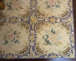 Floral Hook Rug - CR 2. Available ONLINE ONLY @ www.scavengersparadise.com Please read all Terms & Conditions before purchasing.