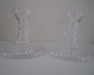 WATERFORD CANDLESTICKS