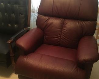 . . . a very nice leather recliner