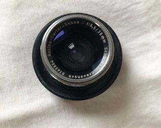 Vintage Schneider Kreuznach Retina Curtar -Xenon C 80mm f/5,6 35mm Lens $80 