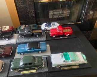 Collection of vintage car