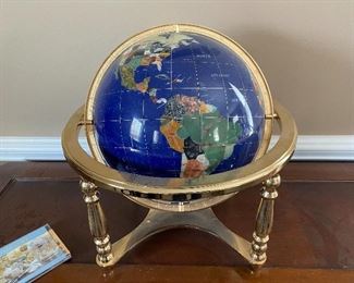 Lapis lazuli globe