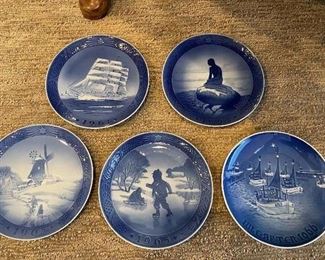 Bing and Grondahl Danish annual plates