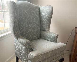 Queen Anne Wing Back chair