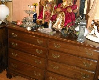 Ethan Allan Dresser and Mirror