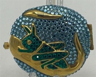 Estee Lauder All the Buzz Grasshopper Compact Case