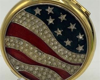 Estee Lauder America Stars and Stripes Compact Case