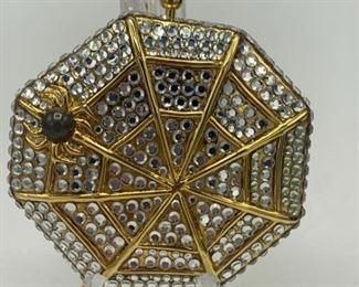 ESTEE LAUDER JEWELED SPIDER WEB W SPIDER COMPACT
