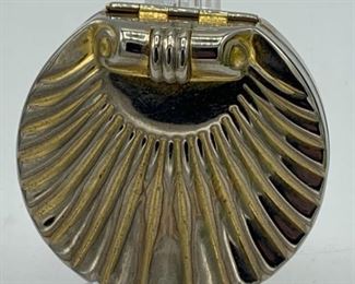 Vintage Estee Lauder Golden Shell Compact