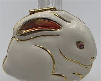 Vintage Estee Lauder Honey Bunny Compact Case