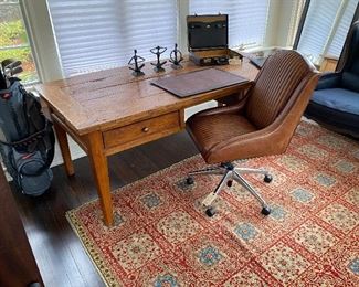 Hancock and Moore Channel tufted office chair