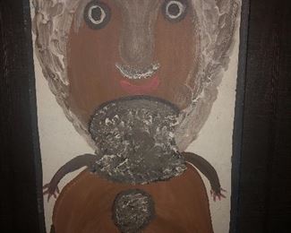 Painting by Mose Tolliver