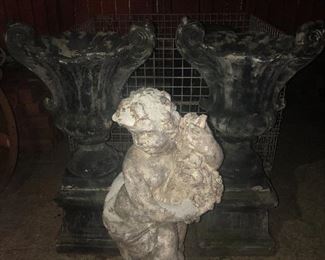Concrete Planters and Statuary