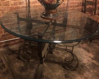 Glass Top Table