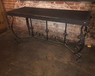 1 of 2 Iron Base Tables