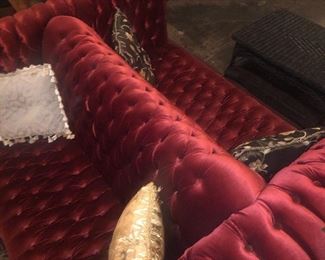 Tufted Double Sofa