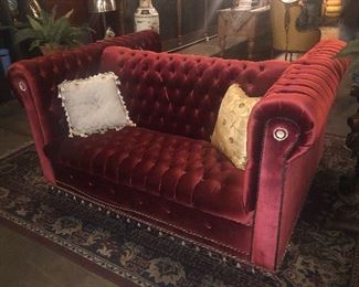 Tufted Double Sofa
