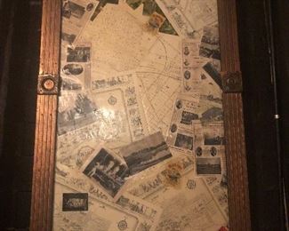 Large Framed Decoupage Art (1 of 3)