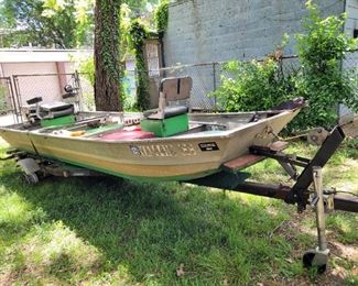 14 foot Jon boat Sears Gamefisher